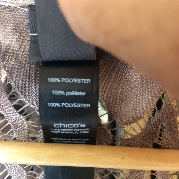 Chico’s Neutral Jacket - Picture 5 of 6